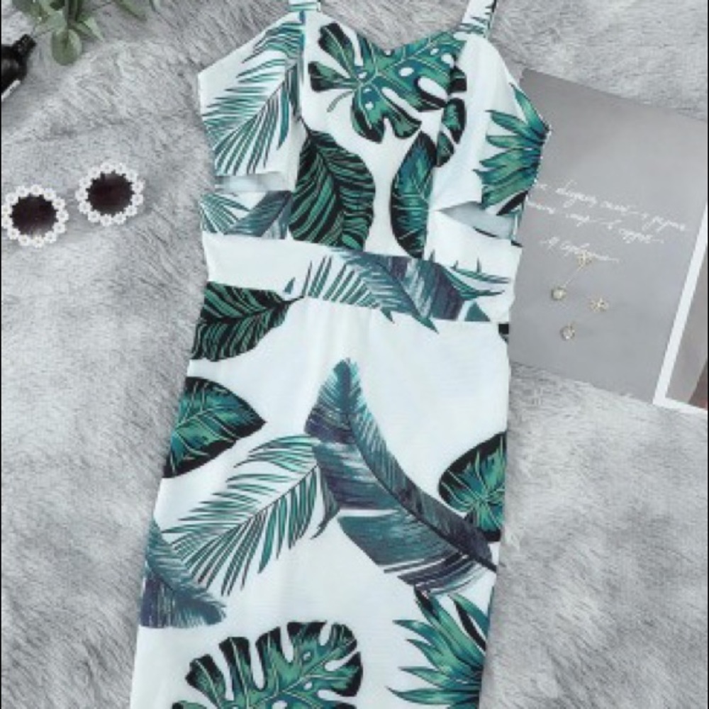 Print Mini dress
